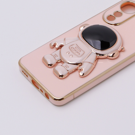 Чехол до Oppo A78 4G, Astronaut, розовый rose gold