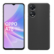 Тонкий корпус для Oppo A78 5G, Slim, чёрный