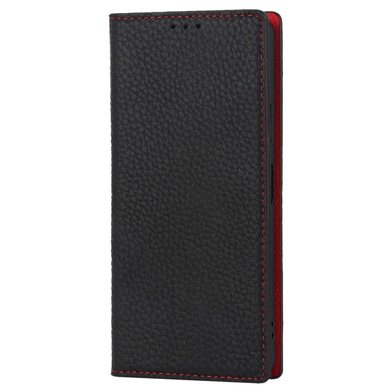 Чехол до Sony Xperia 10 IV 5G, Wallet Litchi Leather, чёрный