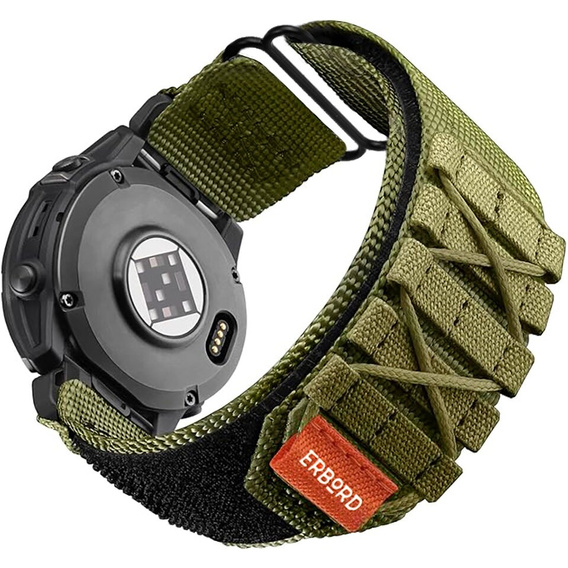 Нейлоновий ремінець ERBORD Runner Quickfit для годинників Garmin Fenix 5/6/6 PRO/7 Forerunner 965/955/945