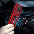 Броньований Чoхол до Xiaomi Redmi Note 9, Nox Case Ring, червоний