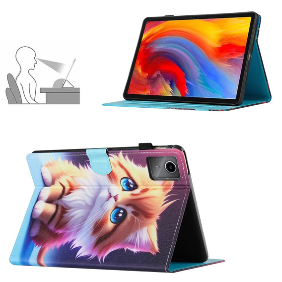 Чохол для Lenovo Tab M11, з клапаном, cat