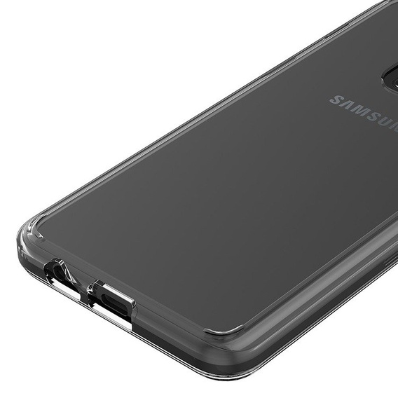 Чехол до Samsung Galaxy A8 2018, Fusion Hybrid, прозрачный