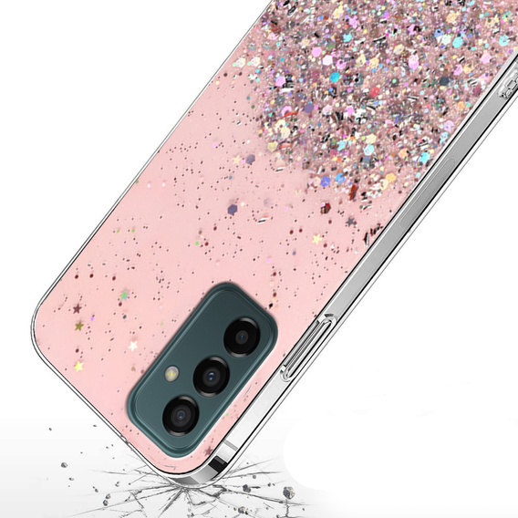 Чехол до Samsung Galaxy M23 5G / M13, Glittery, розовый