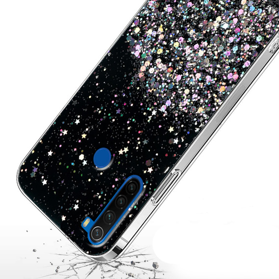 Чoхол до Xiaomi Redmi Note 8T, Glittery, чорний