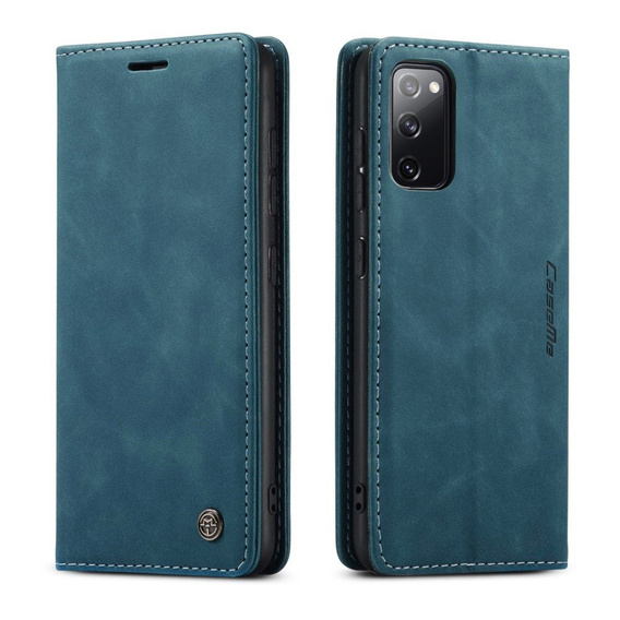 Чехол CASEME для Samsung Galaxy S20 FE, Leather Wallet Case, зелёный