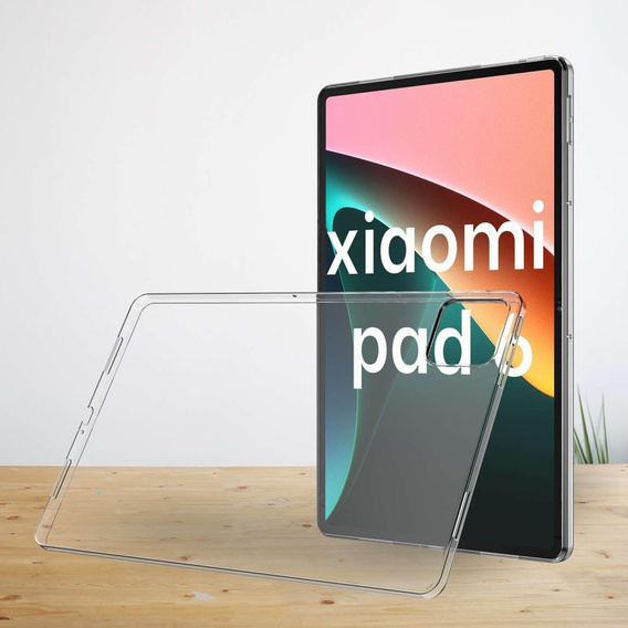 Чехол для Xiaomi Pad 6 / 6 Pro, силиконовый, прозрачный