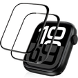 2x Гибридное стекло ERBORD для Apple Watch 10 42mm