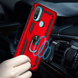 Броньований Чoхол до Motorola Moto E20/E30/E40, Nox Case Ring, червоний