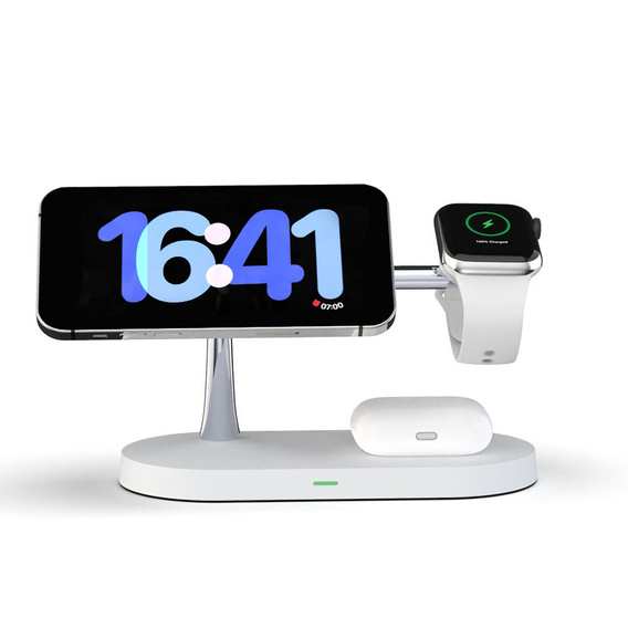 ERBORD 3в1 Бездротовий індуктивний зарядний пристрій з MagSafe для iPhone Apple Watch AirPods