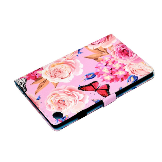 Чехол до Lenovo Tab M10 Plus 10.6 Gen 3 125F/128F, flowers and butterfly