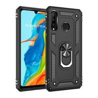 Броньований Чoхол до Huawei P30 Lite, Nox Case Ring, чорний