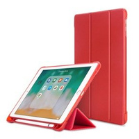 Чехол для iPad 9.7 2018 / 2017/ Air / Air 2, Smartcase с местом для стилуса, красный