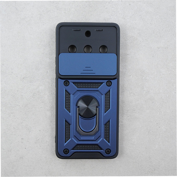 Чехол NOX Camera Slide Realme 11 Pro 5G / 11 Pro+ 5G, CamShield Slide, синий