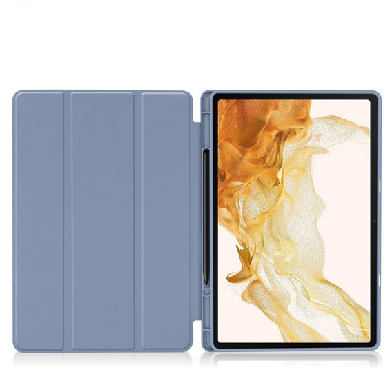 Чехол для Samsung Galaxy Tab S10+ Plus, Smartcase с местом для стилуса, фиолетовый