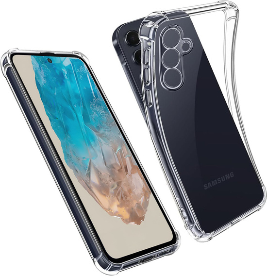 Чoхол до Samsung Galaxy M35, Dropproof, прозорий