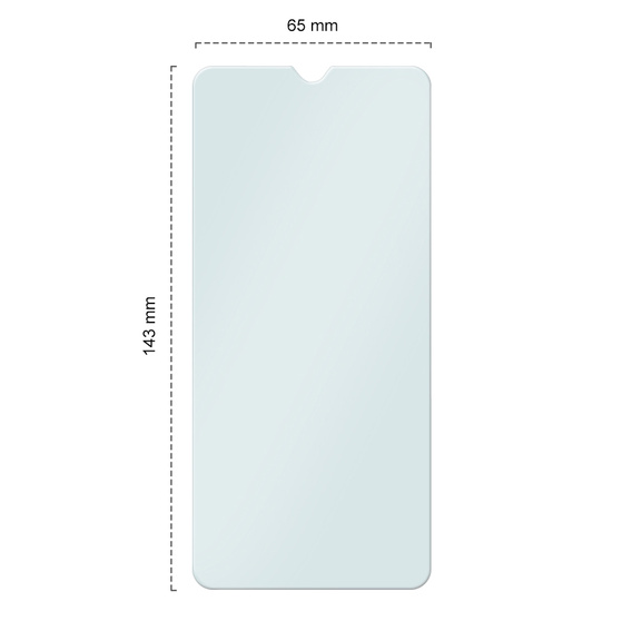 2x Загартоване скло для Huawei P30 Lite, ERBORD 9H Hard Glass на екрані