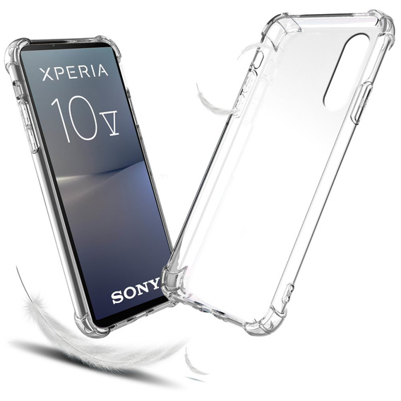 Чехол до Sony Xperia 10 V, Dropproof, прозрачный