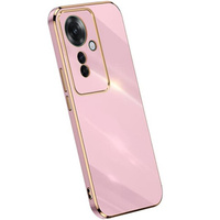 Чехол для Oppo Reno 11F 5G, Glamour CamShield, фиолетовый