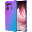 Чохол для Oppo Reno 13 Pro, Gradient Dropproof, Фіолетовий / синій