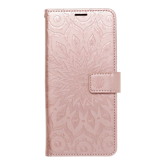 Откидной чехол для Samsung Galaxy A52 / A52s, Mandala, розовый rose gold