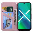 Откидной чехол для Xiaomi Redmi Note 8 Pro, Wallet Bunny, розовый