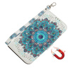 Откидной чехол для Oppo Reno 11F 5G, Wallet, Mandala Flower