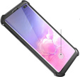 Чехол до Samsung Galaxy S10 Plus, Dexnor Full Body Rugged, прозрачный / черный