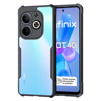 Чехол до Infinix Hot 40i, AntiDrop Hybrid, чёрный