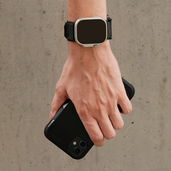 ERBORD MP84 Нейлоновый ремешок для Apple Watch 1/2/3/4/5/6/7/8/9/SE/ULTRA/ULTRA 2 42/44/45/49 мм