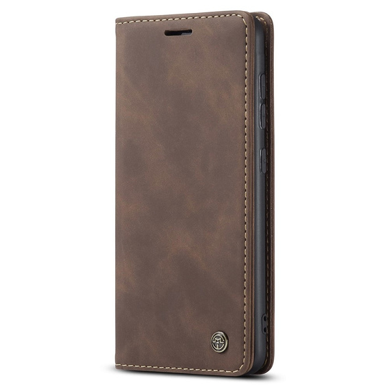 Чехол CASEME для Samsung Galaxy S20 FE, Leather Wallet Case, коричневый