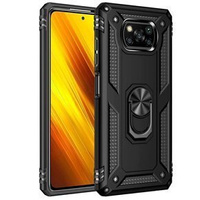 Броньований Чoхол до Xiaomi Poco X3 NFC, Nox Case Ring, чорний