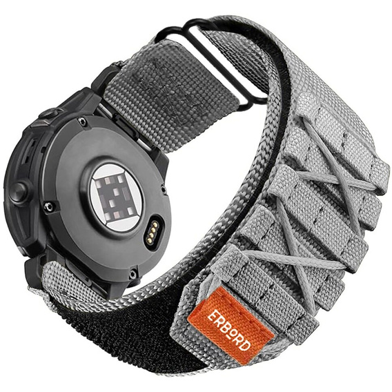 Нейлоновый ремешок ERBORD Runner Quickfit для часов Garmin Fenix 5/6/6 PRO/7 Forerunner 965/955/945