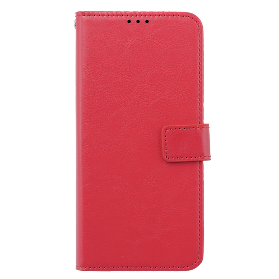 Откидной чехол для Oppo A79 5G, Crazy Horse Wallet, красный