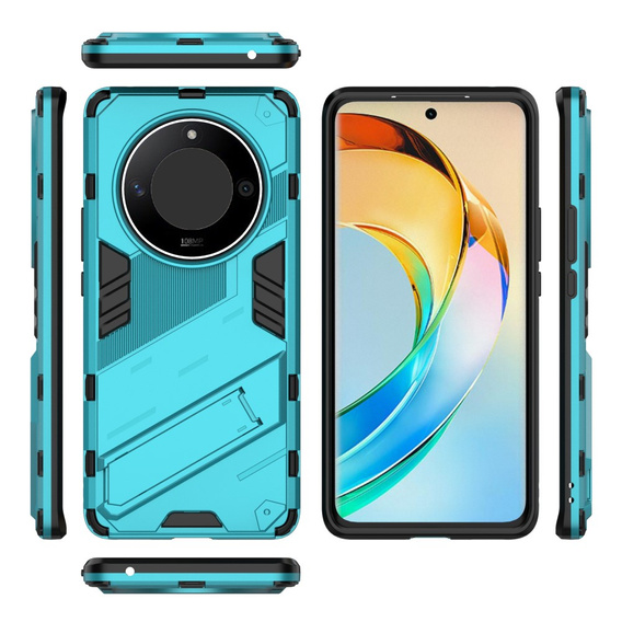 Чохол для Honor Magic 6 Lite 5G, Military kickstand, м'яти