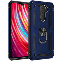 Бронированный Чехол до Xiaomi Redmi Note 8 Pro, Nox Case Ring, синий