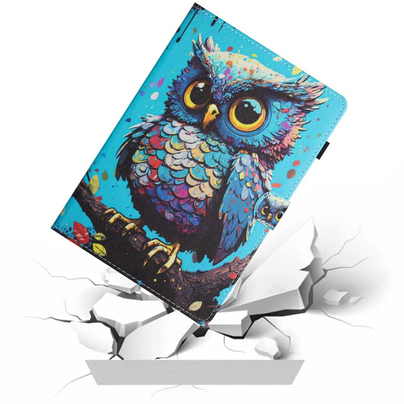 Чехол до Samsung Galaxy Tab A9 X110 / X115, owl