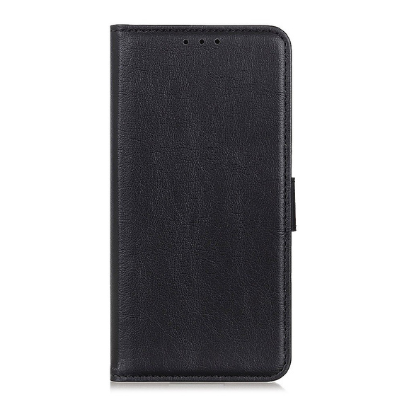 Чехол до Huawei P40 Lite E, Wallet Litchi Leather, чёрный