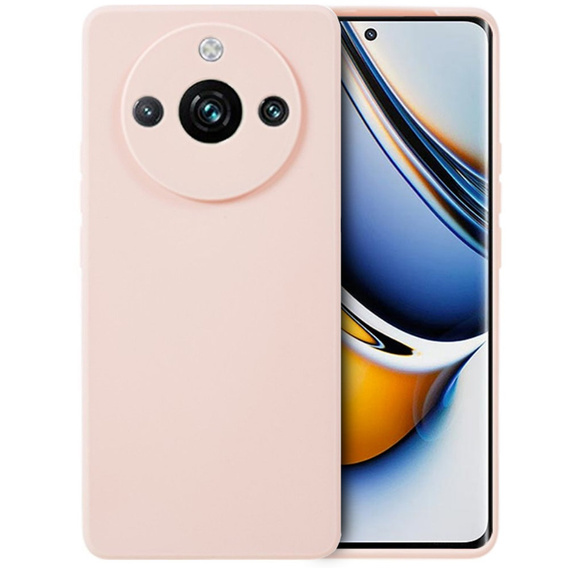 Чехол до Realme 11 Pro 5G / 11 Pro+ 5G, Silicone Lite, розовый