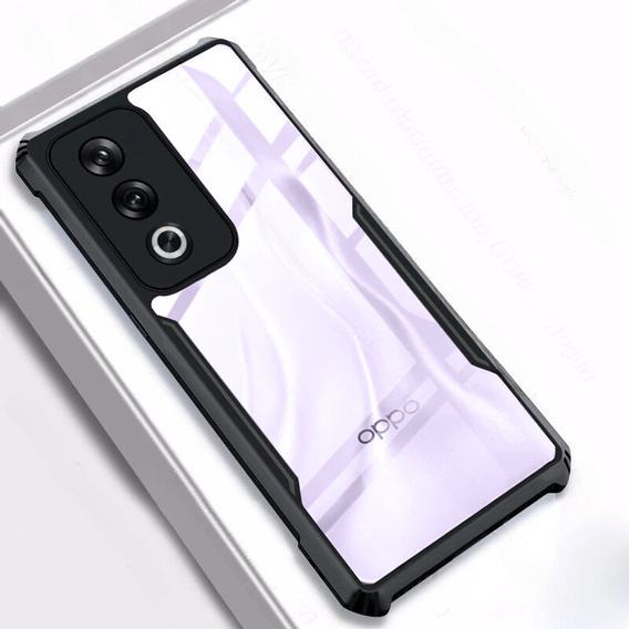 Чехол до Oppo A80, AntiDrop Hybrid, чёрный