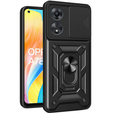 Чехол NOX Camera Slide Oppo A78 4G, CamShield Slide, чёрный