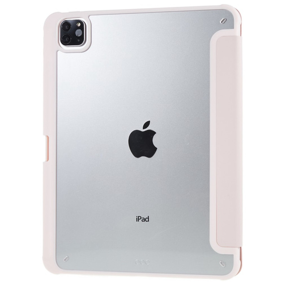 Чехол для iPad Pro 11 2022 / 2021 / 2020 / 2018, Smartcase Hybrid, с местом для стилуса, розовый