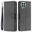 Откидной чехол для Samsung Galaxy M33 5G, Wallet Litchi Magnet, чёрный