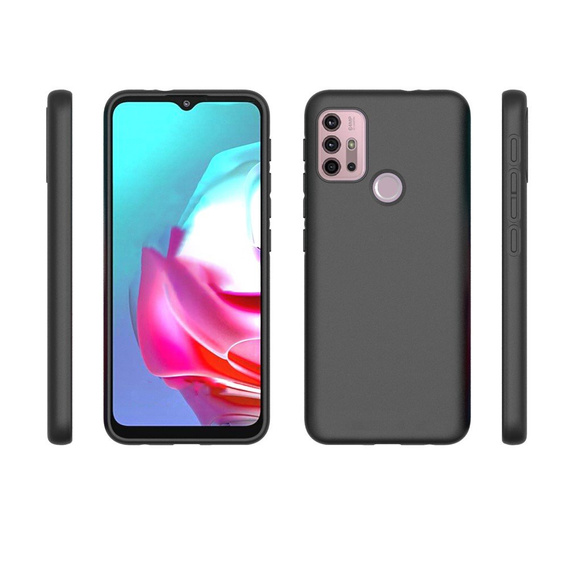 Тонкий чохол до Motorola Moto G10/G30, Slim, чорний