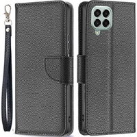 Чохол-книжка для Samsung Galaxy M33 5G, Wallet Litchi Magnet, чорний