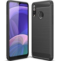 Чoхол до Samsung Galaxy A20S, Carbon, чорний