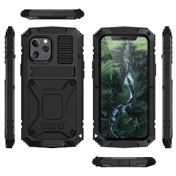 Броньований чохол для iPhone 12 Pro Max, R-JUST, чорний
