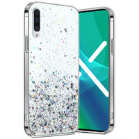 Чехол до Samsung Galaxy A50/A50S/A30S, Glittery, прозрачный