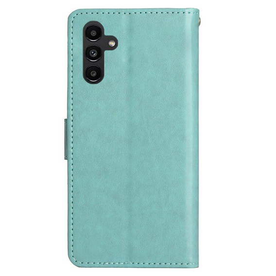 Откидной чехол для Samsung Galaxy A55 5G, Wallet, Butterfly, фиолетовый