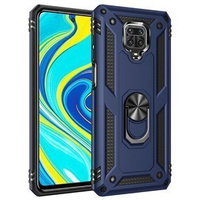 Броньований Чoхол до Xiaomi Redmi Note 9S / 9 Pro, Nox Case Ring, темно-синій